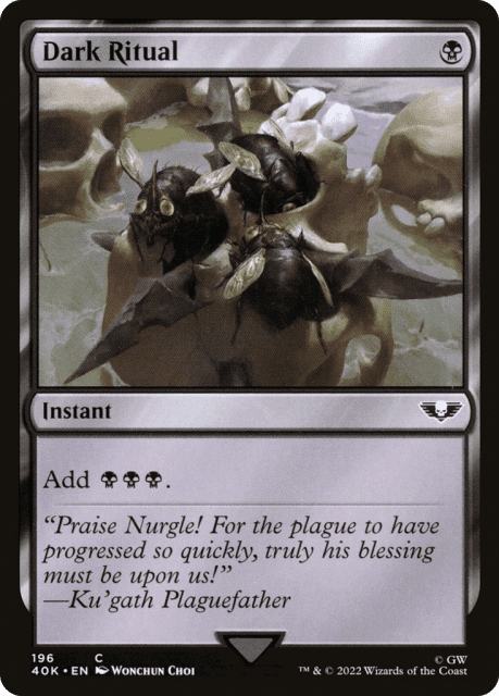 Dark Ritual (196) — Warhammer 40,000 Commander