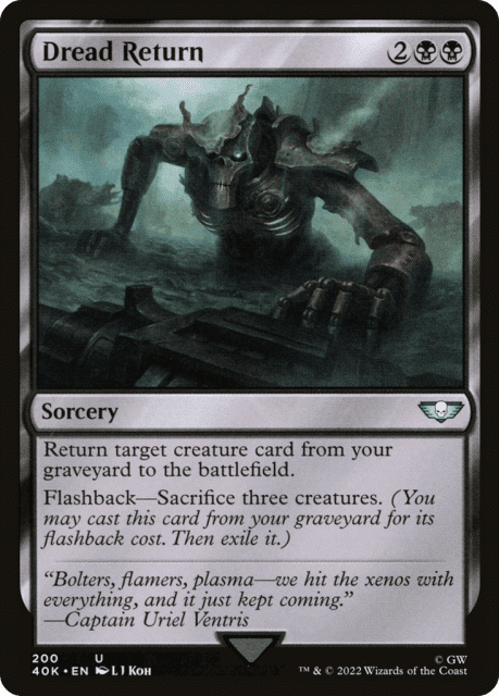 Dread Return (200) — Warhammer 40,000 Commander