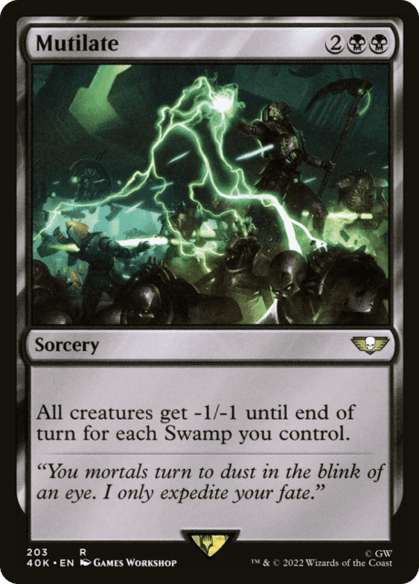 Mutilate (203) — Warhammer 40,000 Commander