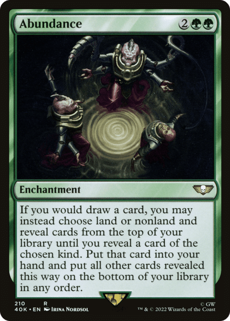 Abundance (210) — Warhammer 40,000 Commander