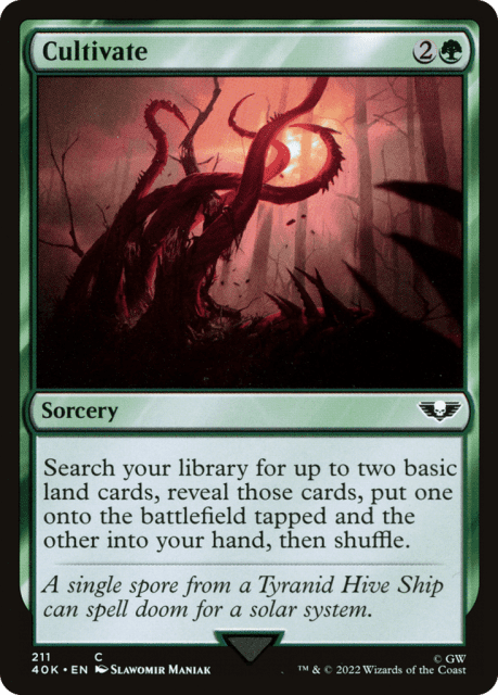Cultivate (211) — Warhammer 40,000 Commander