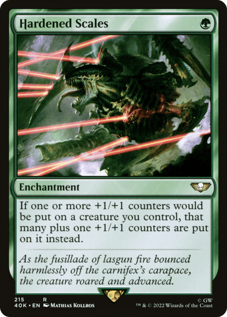 Hardened Scales (215) — Warhammer 40,000 Commander