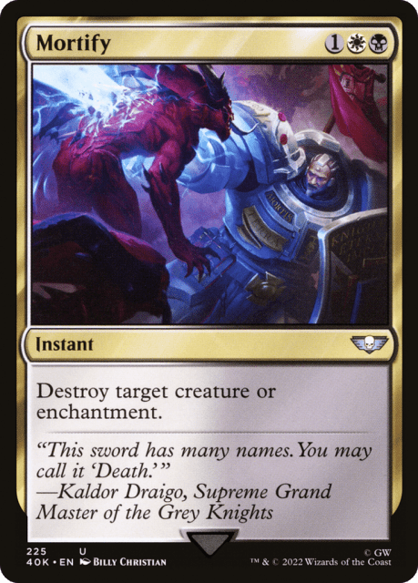 Mortify (225) — Warhammer 40,000 Commander
