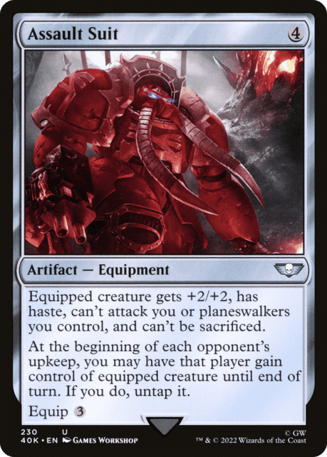 Assault Suit (230) — Warhammer 40,000 Commander
