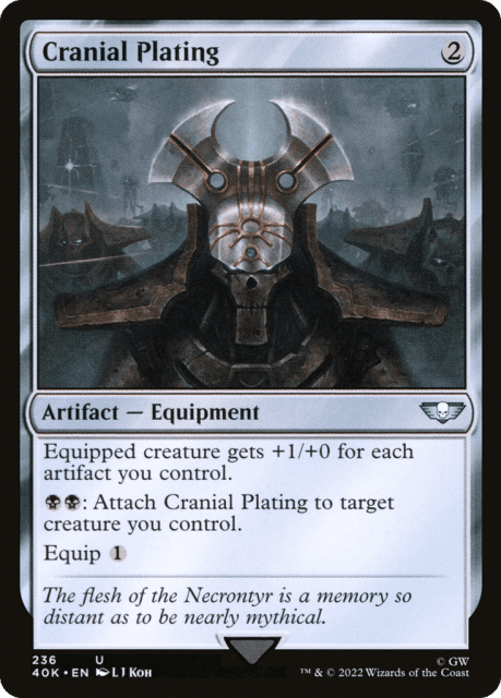 Cranial Plating (236) — Warhammer 40,000 Commander