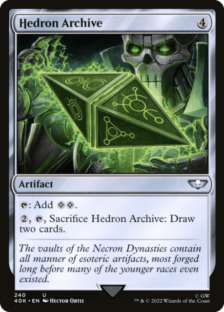 Hedron Archive (240) — Warhammer 40,000 Commander