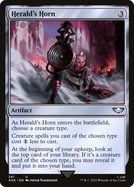 Herald's Horn (241) — Warhammer 40,000 Commander