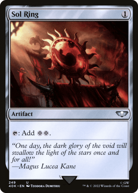 Sol Ring (249) — Warhammer 40,000 Commander