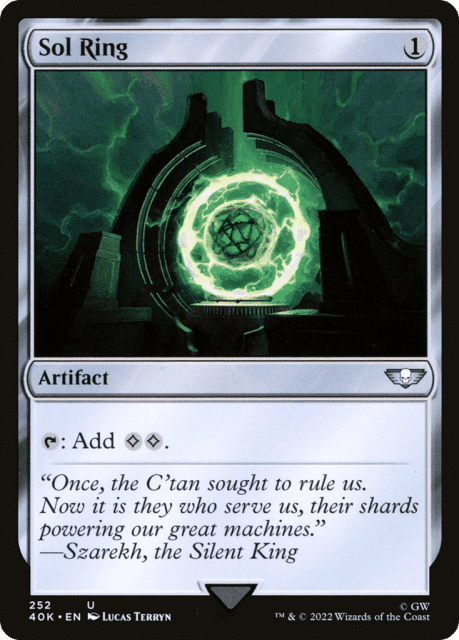 Sol Ring (252) — Warhammer 40,000 Commander