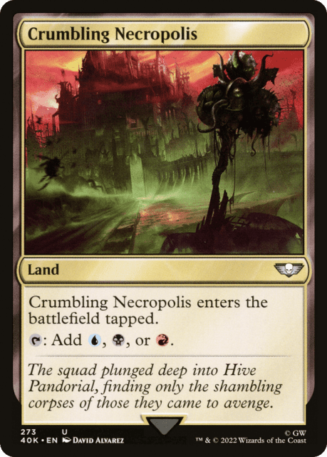 Crumbling Necropolis (273) — Warhammer 40,000 Commander