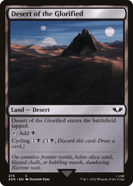 Desert of the Glorified (275) — Warhammer 40,000 Commander
