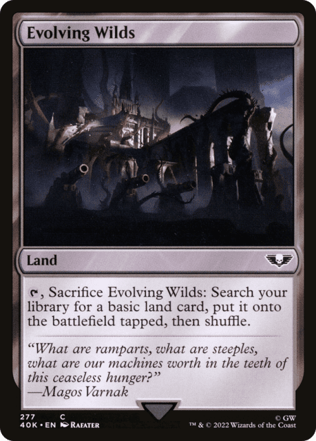 Evolving Wilds (277) — Warhammer 40,000 Commander