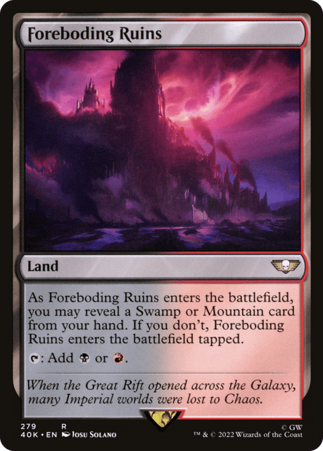 Foreboding Ruins (279) — Warhammer 40,000 Commander