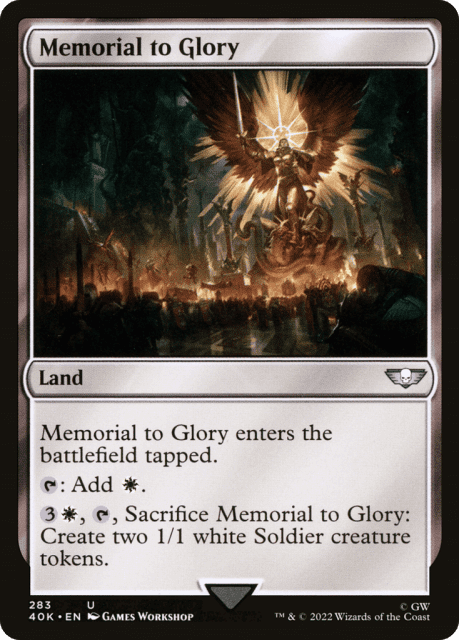 Memorial to Glory (283) — Warhammer 40,000 Commander