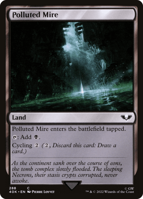 Polluted Mire (288) — Warhammer 40,000 Commander