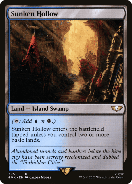 Sunken Hollow (295) — Warhammer 40,000 Commander