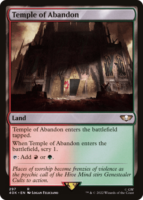 Temple of Abandon (297) — Warhammer 40,000 Commander