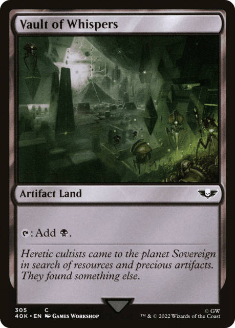 Vault of Whispers (305) — Warhammer 40,000 Commander