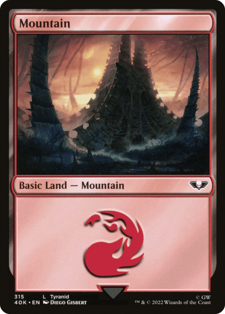 Mountain (315) — Warhammer 40,000 Commander
