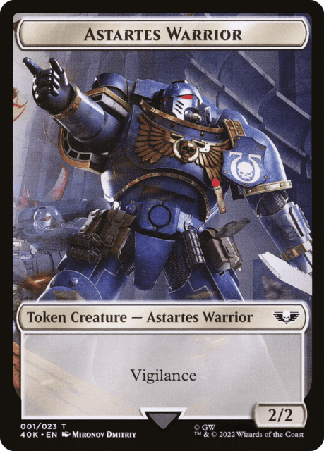 Astartes Warrior (1) — Warhammer 40,000 Commander