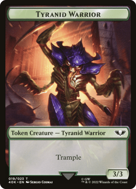 Tyranid Warrior (19) — Warhammer 40,000 Commander
