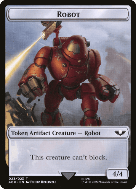 Robot (23) — Warhammer 40,000 Commander