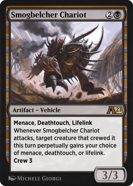 Smogbelcher Chariot (11) — Alchemy: Dominaria