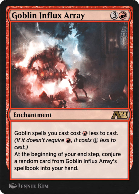 Goblin Influx Array (13) — Alchemy: Dominaria