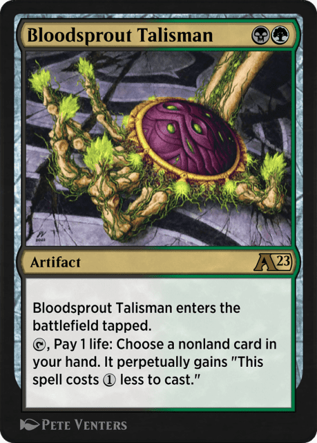 Bloodsprout Talisman (21) — Alchemy: Dominaria