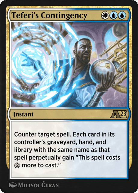 Teferi's Contingency (27) — Alchemy: Dominaria