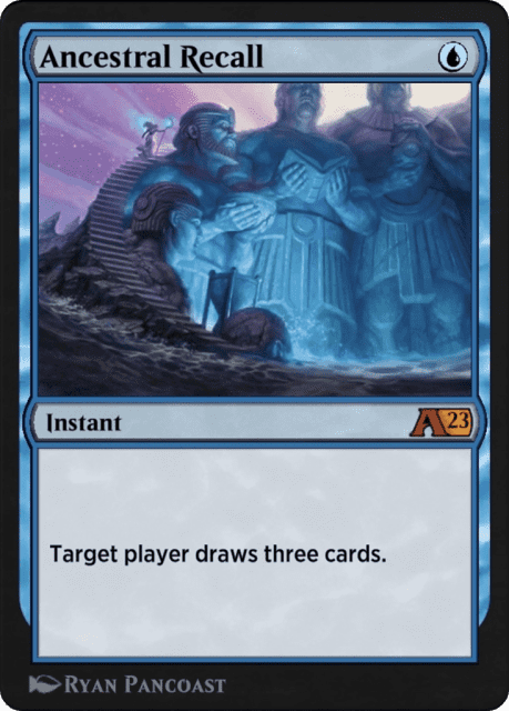 Ancestral Recall (32) — Alchemy: Dominaria