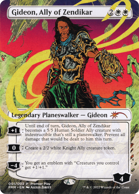 Gideon, Ally of Zendikar (1) — Regional Championship Qualifiers 2022