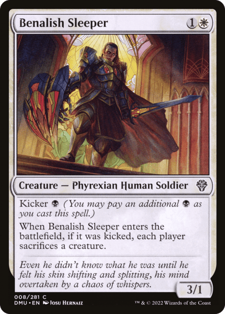 Benalish Sleeper (8) — Dominaria United