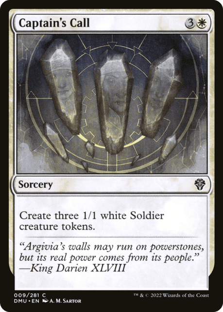 Captain's Call (9) — Dominaria United