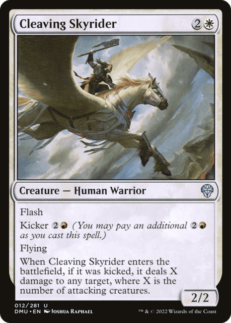 Cleaving Skyrider (12) — Dominaria United