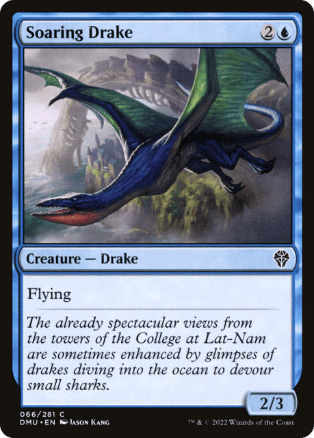 Soaring Drake (66) — Dominaria United