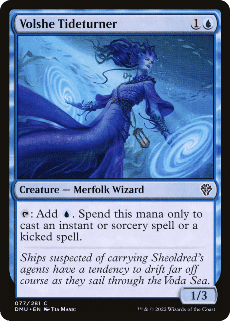 Volshe Tideturner (77) — Dominaria United