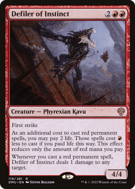 Defiler of Instinct (119) — Dominaria United