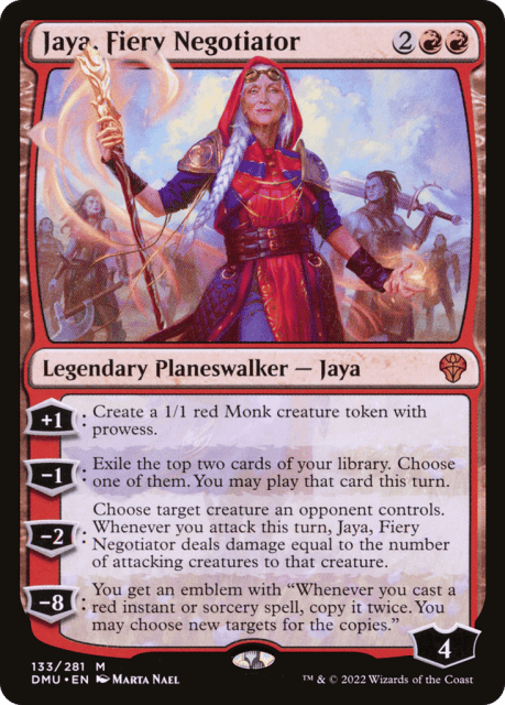 Jaya, Fiery Negotiator (133) — Dominaria United