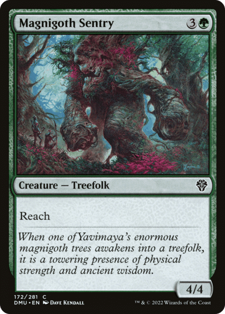 Magnigoth Sentry (172) — Dominaria United