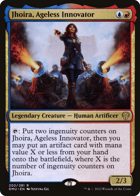 Jhoira, Ageless Innovator (202) — Dominaria United