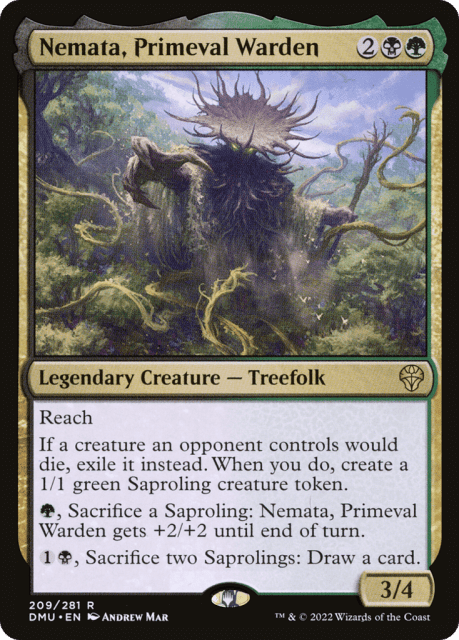 Nemata, Primeval Warden (209) — Dominaria United