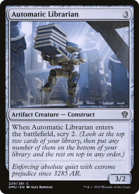 Automatic Librarian (229) — Dominaria United
