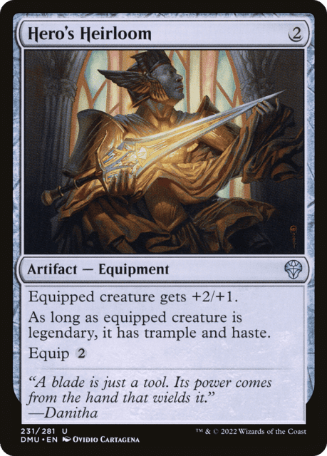 Hero's Heirloom (231) — Dominaria United