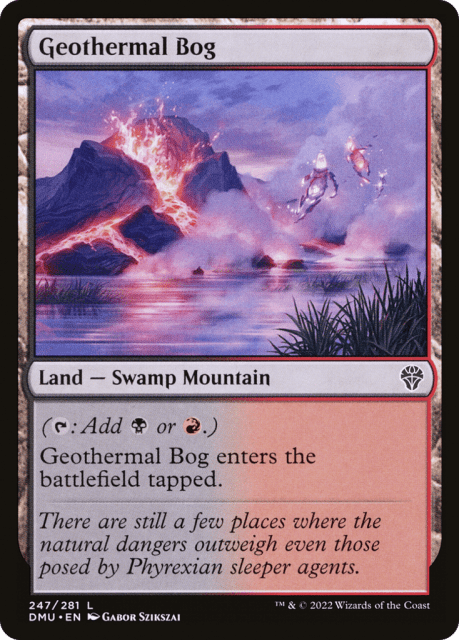 Geothermal Bog (247) — Dominaria United