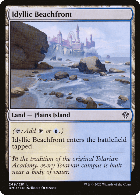 Idyllic Beachfront (249) — Dominaria United