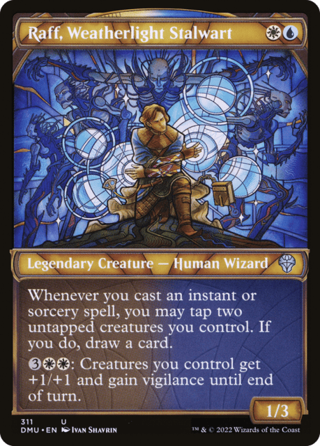 Raff, Weatherlight Stalwart (311) — Dominaria United