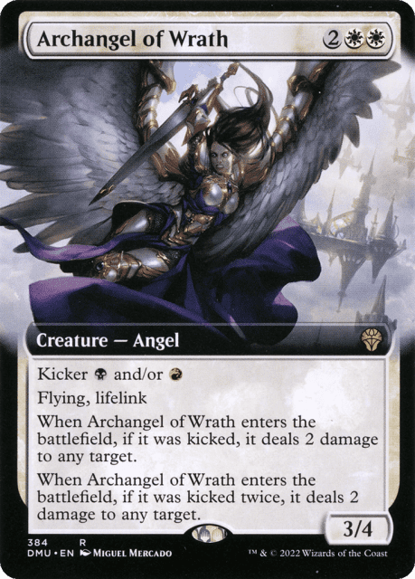 Archangel of Wrath (384) — Dominaria United