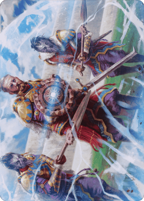 Argivian Phalanx (3) — Dominaria United Art Series