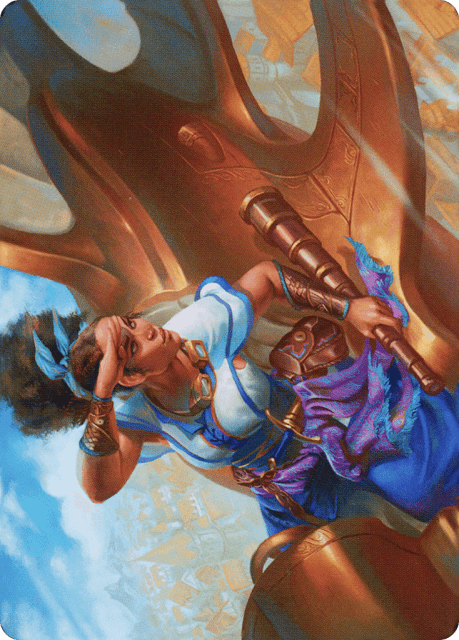 Talas Lookout (17) — Dominaria United Art Series